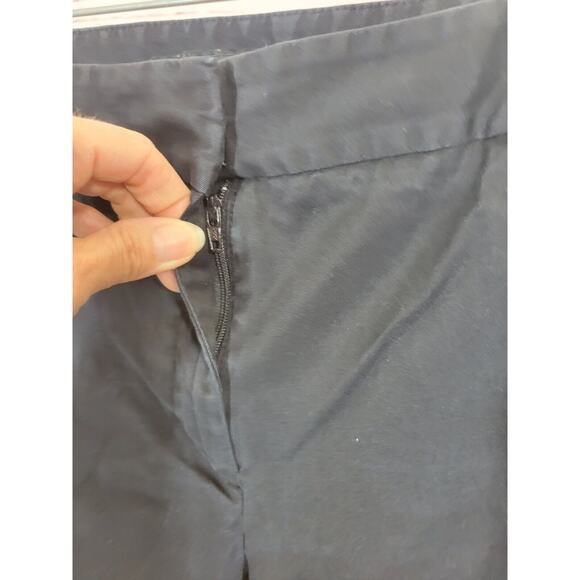 Talbots Signature Black Mid Rise Career Casual Cropped Pants Women's Size 14 - Picture 8 of 10